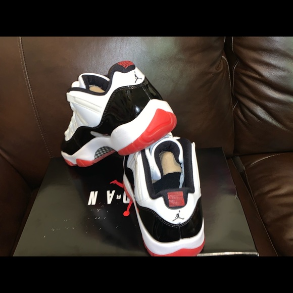 Air Jordan Concord Bred 11s Low top Size 10 - Picture 6 of 6